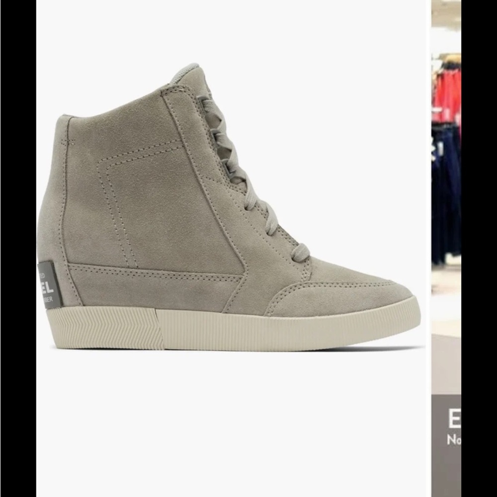 Sorel Out N About Wedge Boot- Dove / Quarry